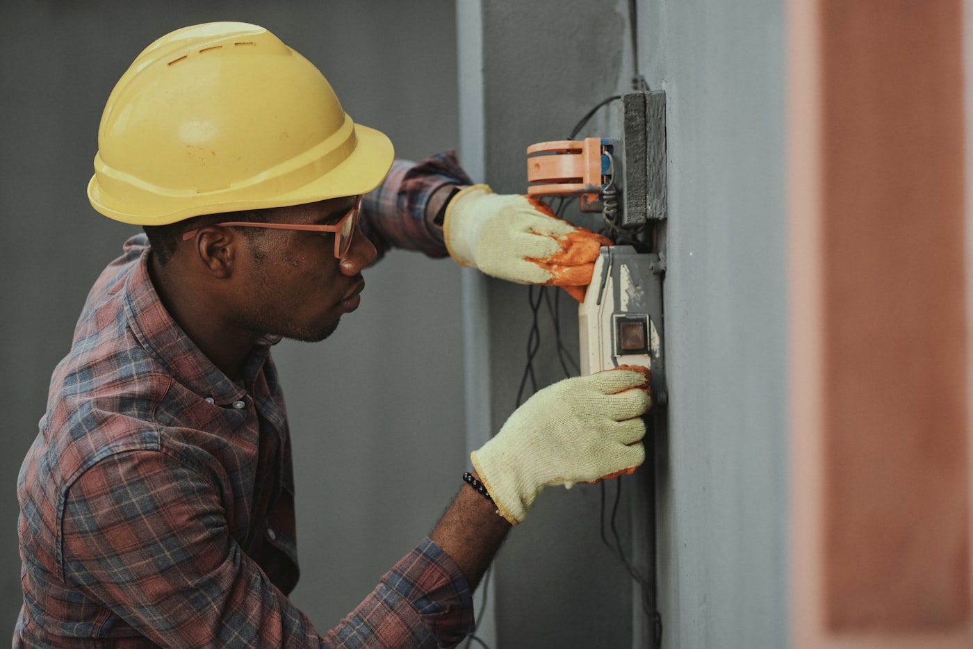 Velocity electrician wiring during a remodel